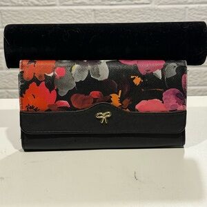 Chic Black Floral‎ Women's Wallet